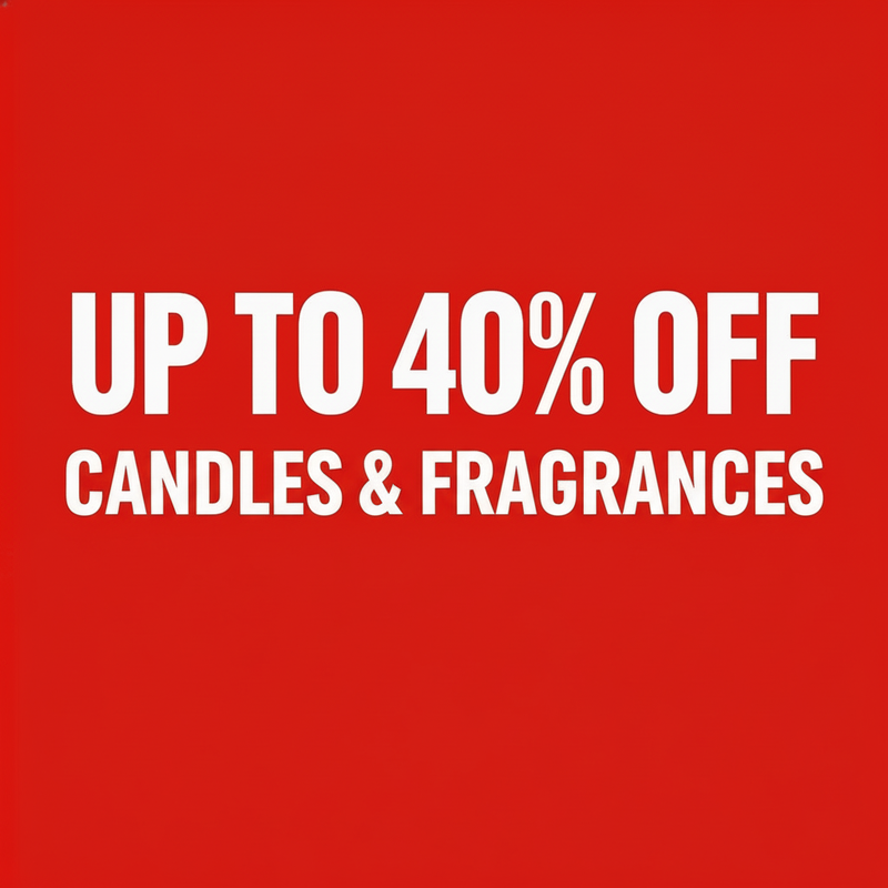 Candles & Fragrances Up to 40% OFF