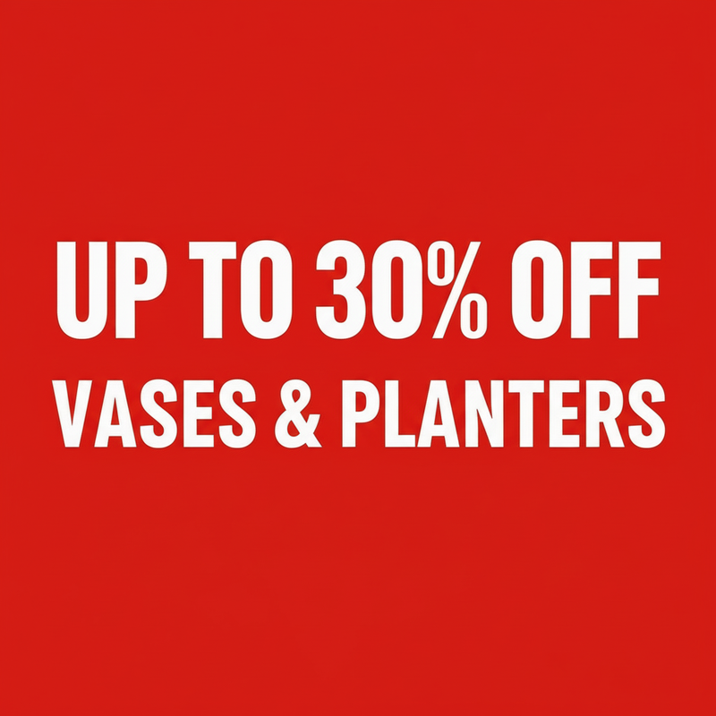 Vases & Planters Up to 30% OFF