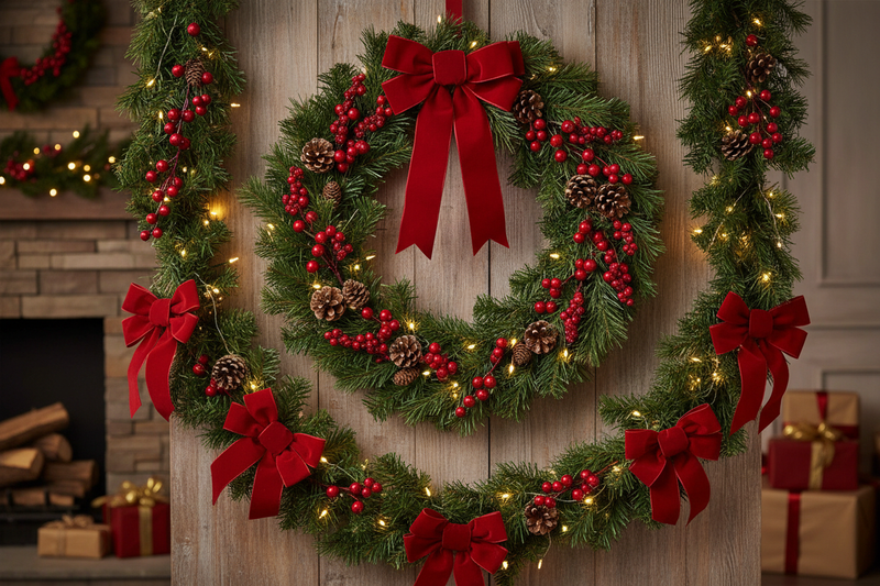 Christmas Wreaths & Garlands