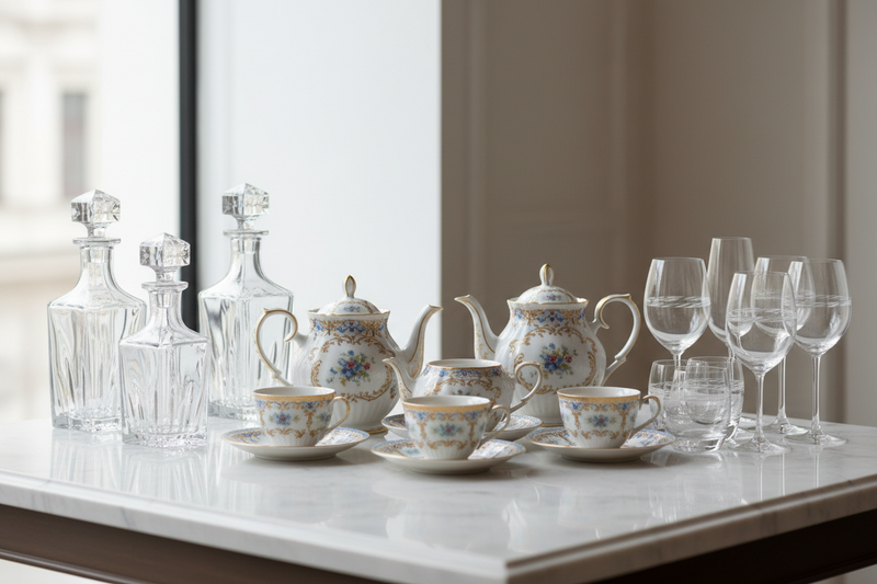 Designer Drinkware & Tea Sets | Teapots, Decanters & Glassware