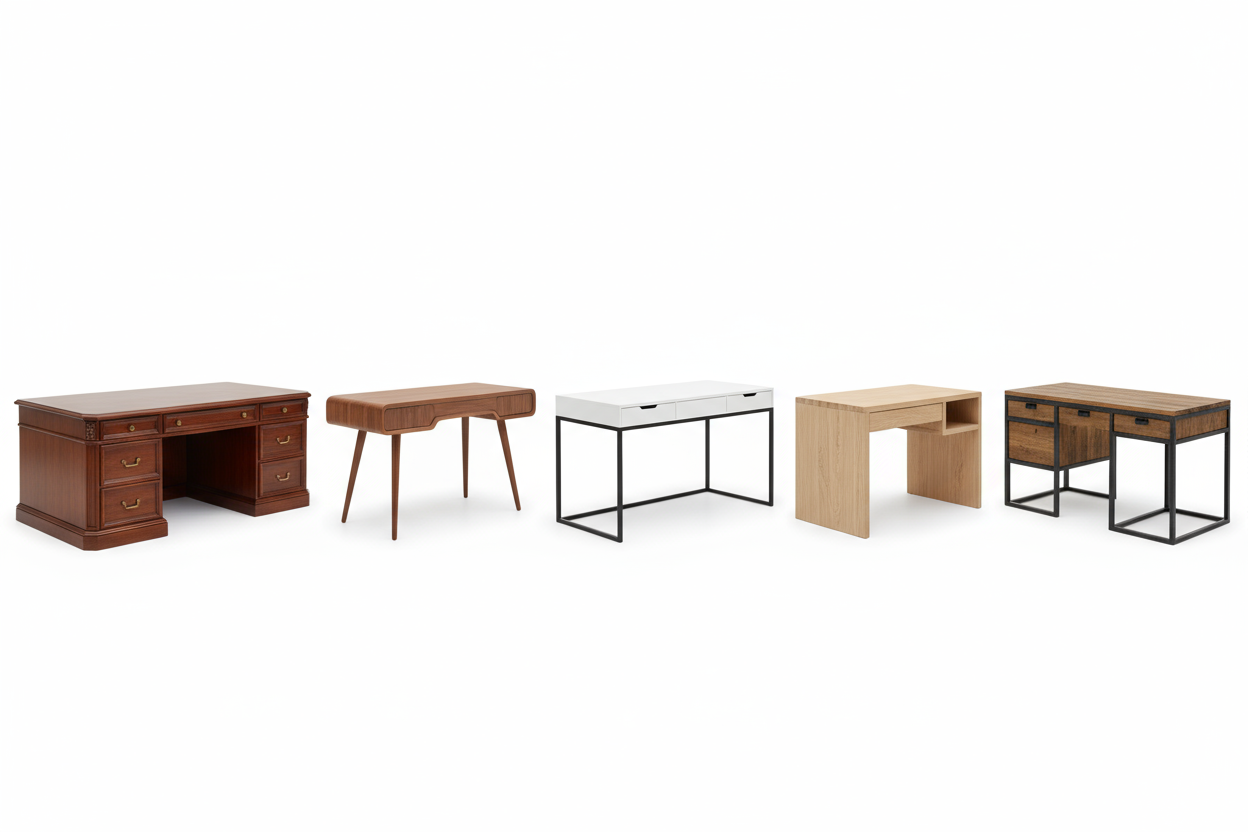 Designer Home Office Furniture | Solid Wood Desks & Storage | GRANDSTELLIS