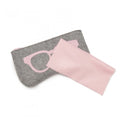 Soft Felt Glasses Case - Grey And Pink
