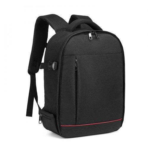 Kono Water Resistant Shockproof DSLR Camera Backpack - Black