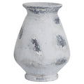 Naxos Large Antique White Vase – Greek-Inspired Sculptural Vase
