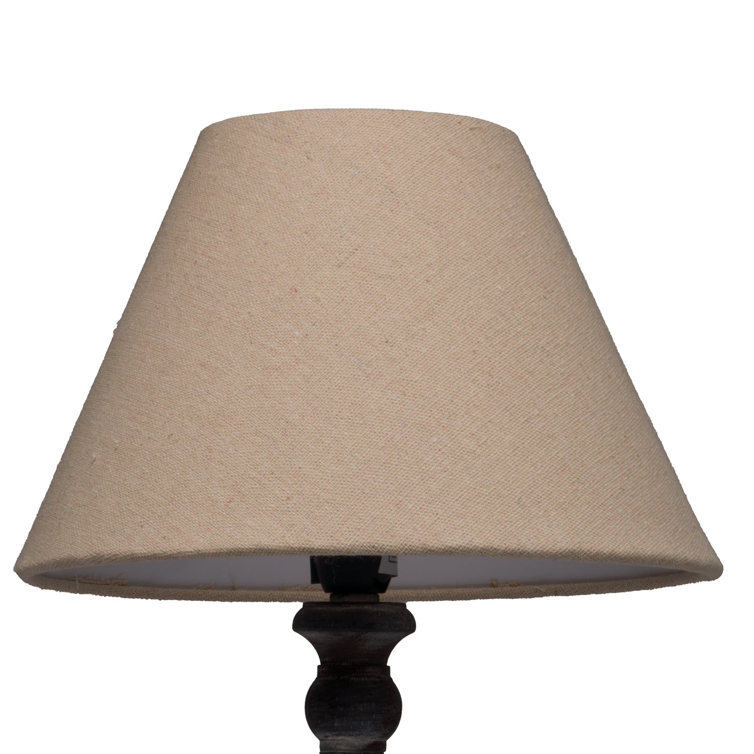 Incia Table Lamp – Grey-Washed Wood with Linen Shade | Handcrafted Minimalist Lighting
