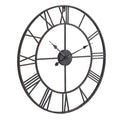 Handcrafted Contemporary  Bronze Skeleton Wall Clock 70cm