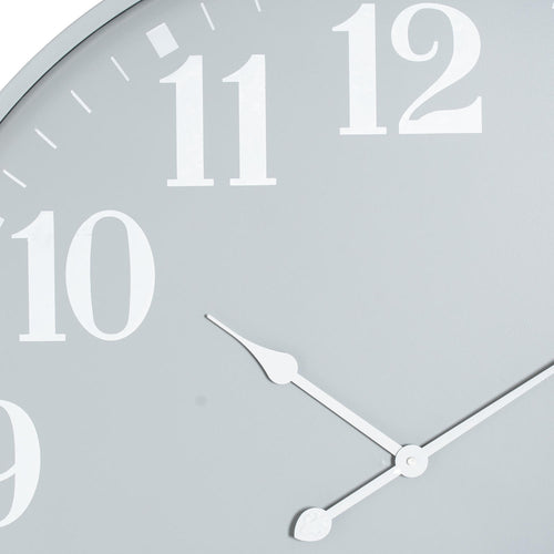 Ashmount Large Wall Clock Contemporary metal clock Handcrafted 80cm