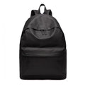Miss Lulu Classic Large Capacity Unisex Everyday Backpack - Black