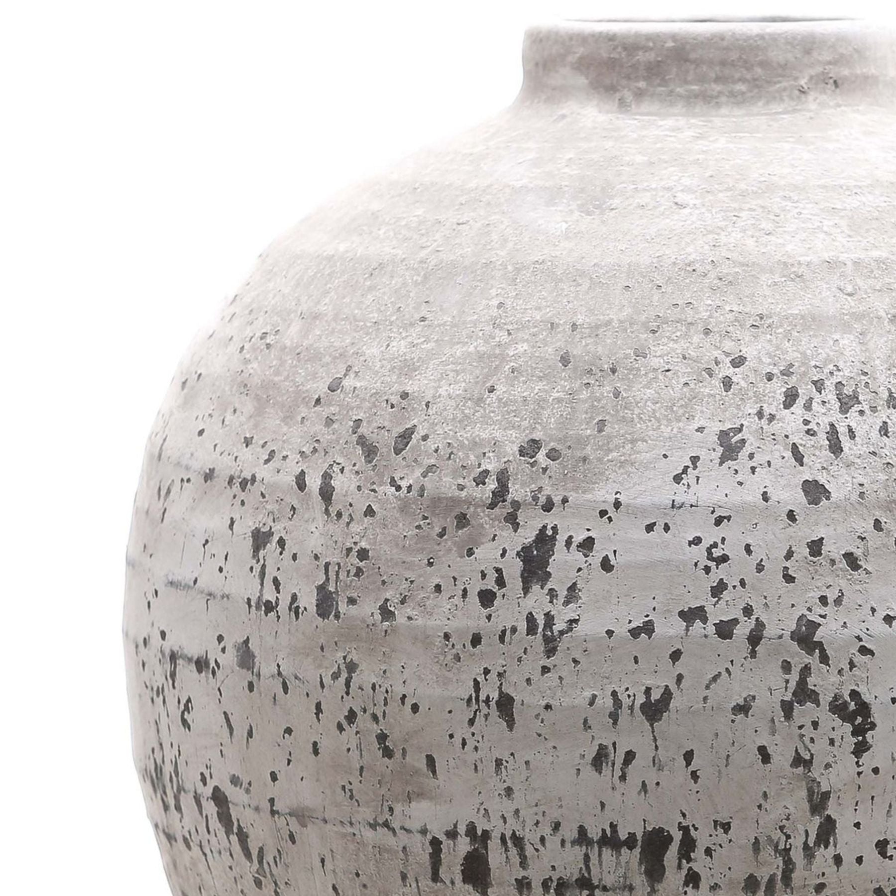 Tiber Stone Ceramic Vase – Minimalist Elegance with Timeless Appeal