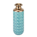 Seville Collection Paragon Fluted Vase – Rhythmic Vertical Ceramic (37cm)