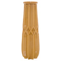 Seville Collection Tall Ochre Vase – Modern Ceramic Centerpiece (41cm)