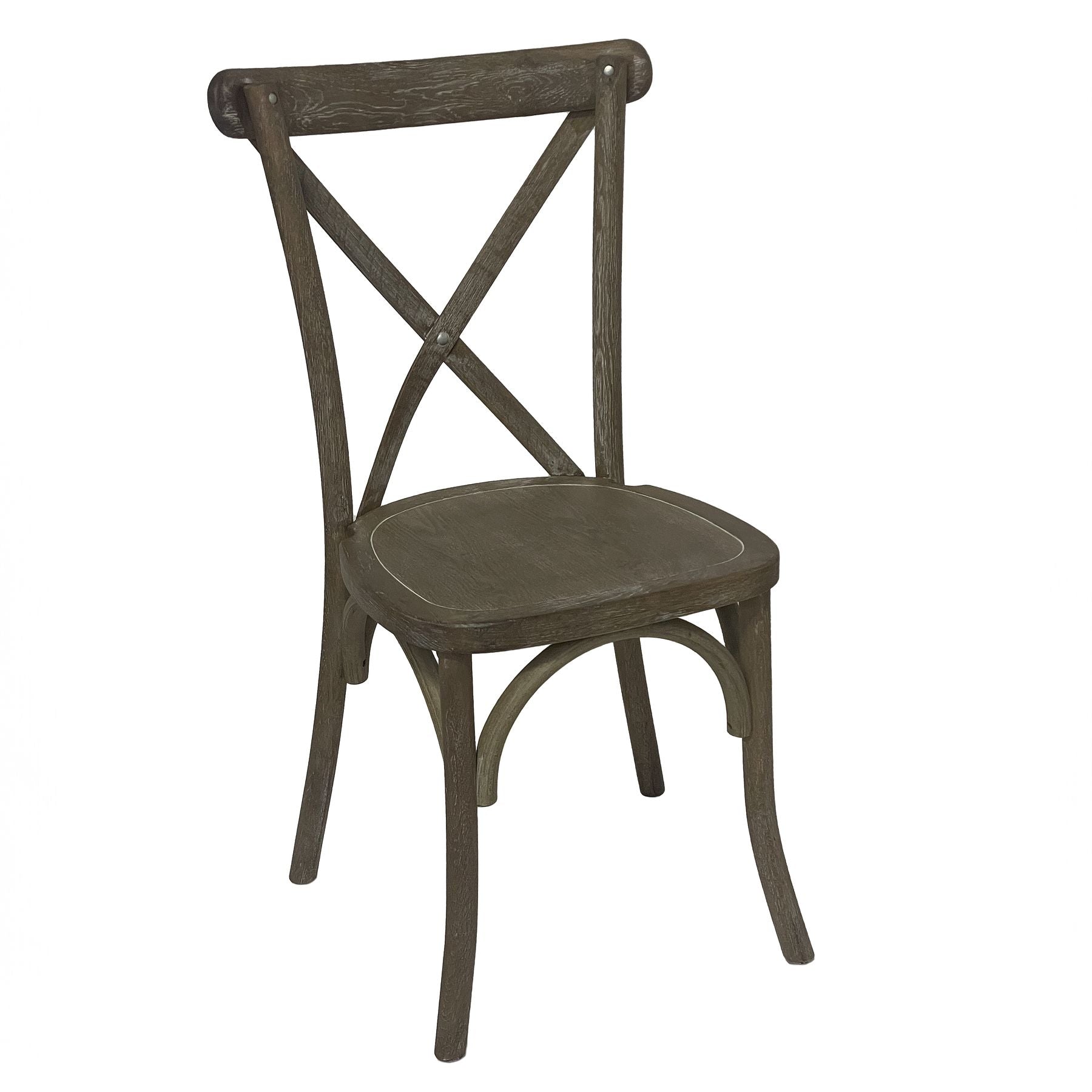 Light Oak Cross Back Dining Chair – Rustic Charm & Elegant Design