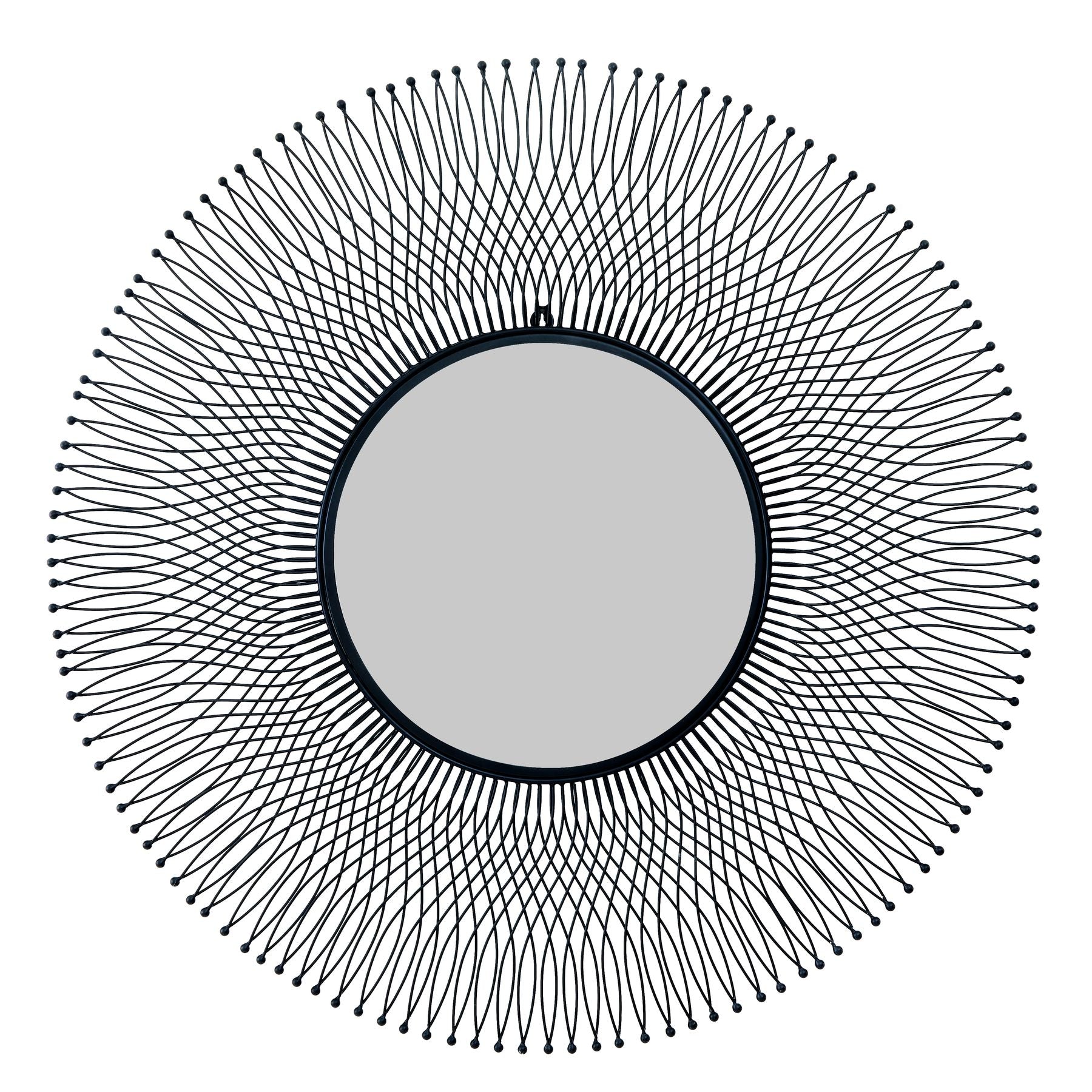 Rio Black Large Wire Mirror - high quality decorative mirror