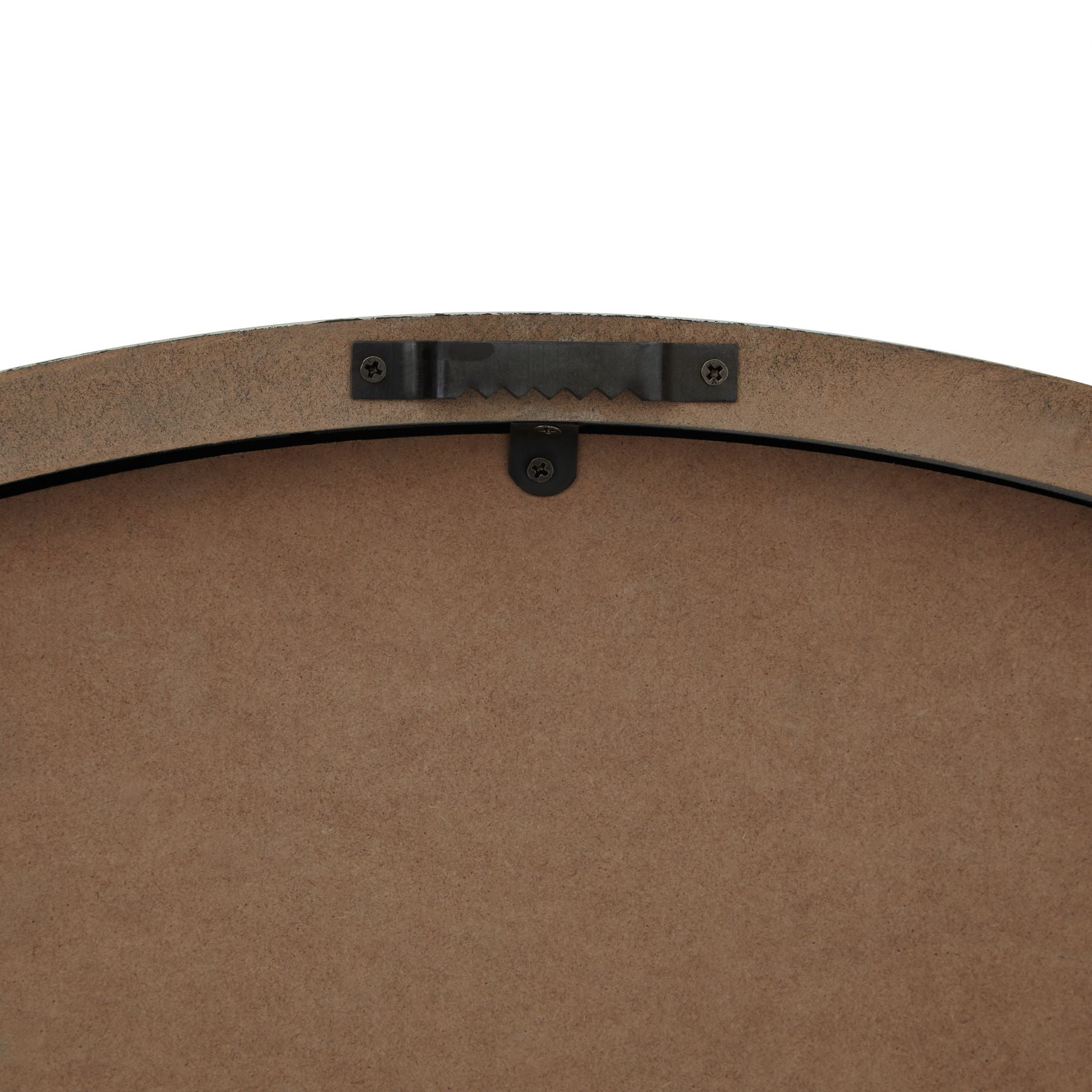 Embossed Wall Clock With Glass 80cm