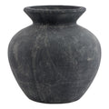 Amalfi Grey Contemporary Vase – Modern Decorative Centrepiece for Timeless Interiors