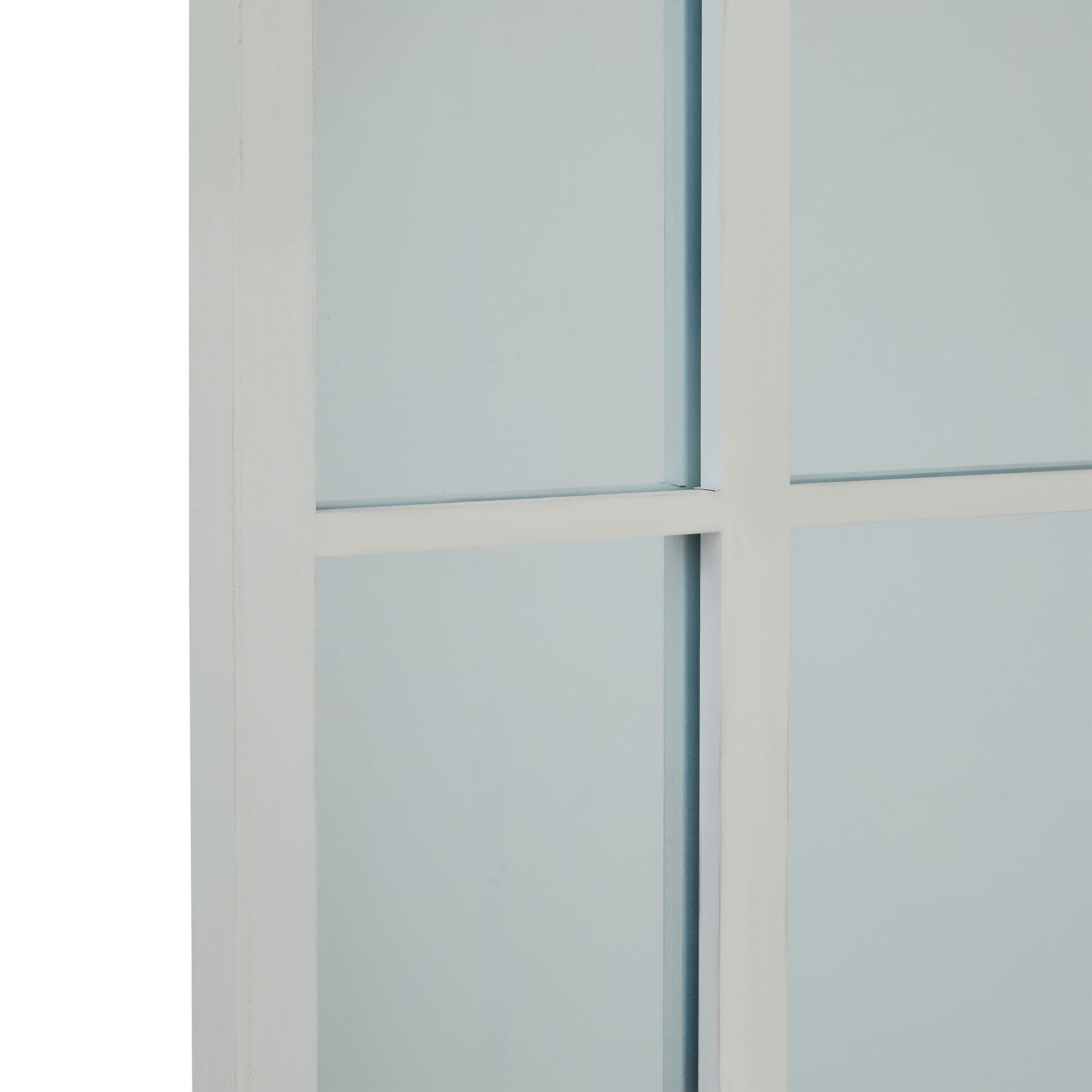 White Large Arched Window Mirror 200cm Architectural details