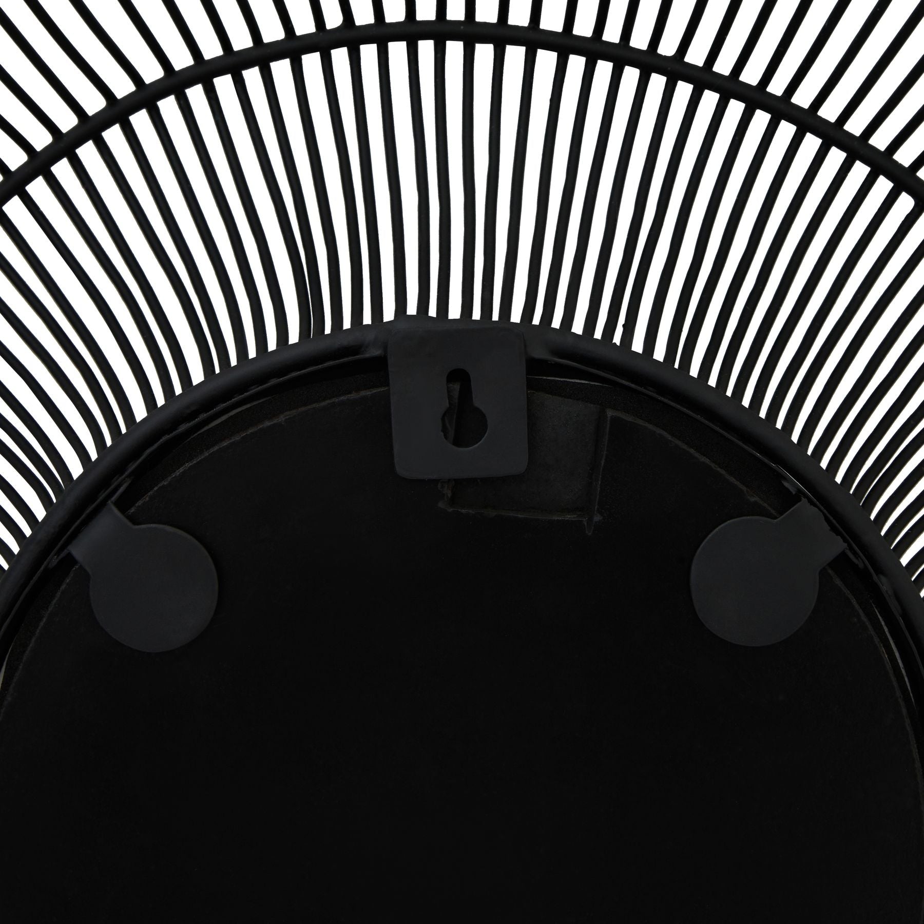 Chico Black Wire Mirror 61cm Modern architectural statement