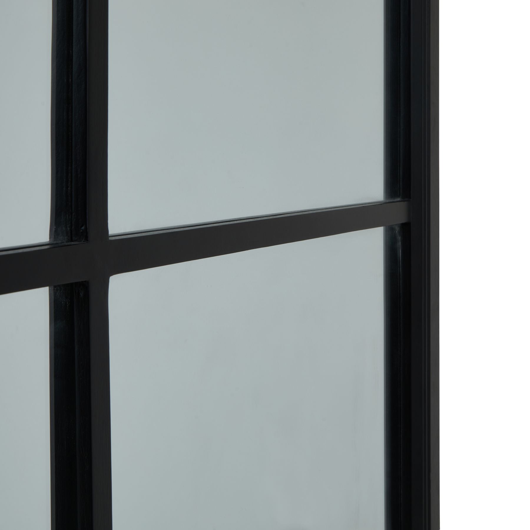 Black Wood XL Window Mirror Professional-grade construction 170cm