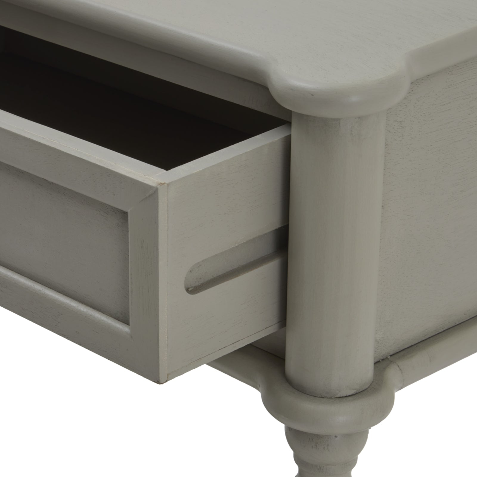 The Camden Collection Large Two Drawer Console Table – Stylish Storage & Elegant Design