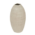 Zaffera Olpe Vase – Contemporary Curved Ceramic Centrepiece