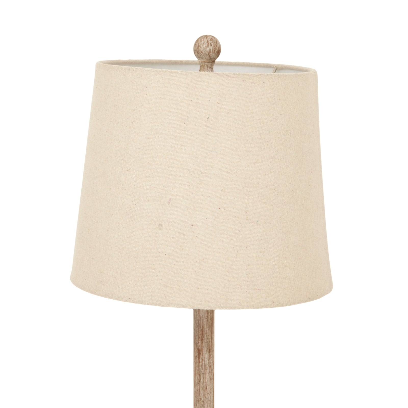 Statuesque Candlestick Table Lamp – Refined Design with Neutral Linen Shade | Classic & Modern Lighting