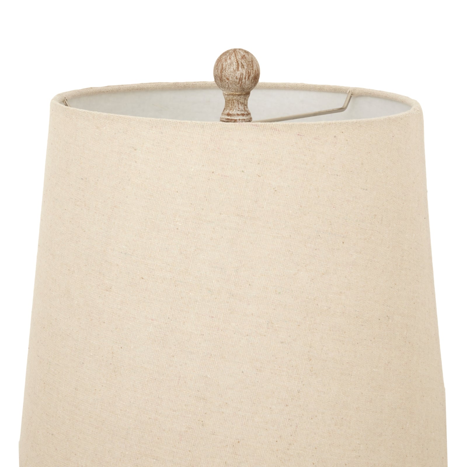 Statuesque Candlestick Table Lamp – Refined Design with Neutral Linen Shade | Classic & Modern Lighting