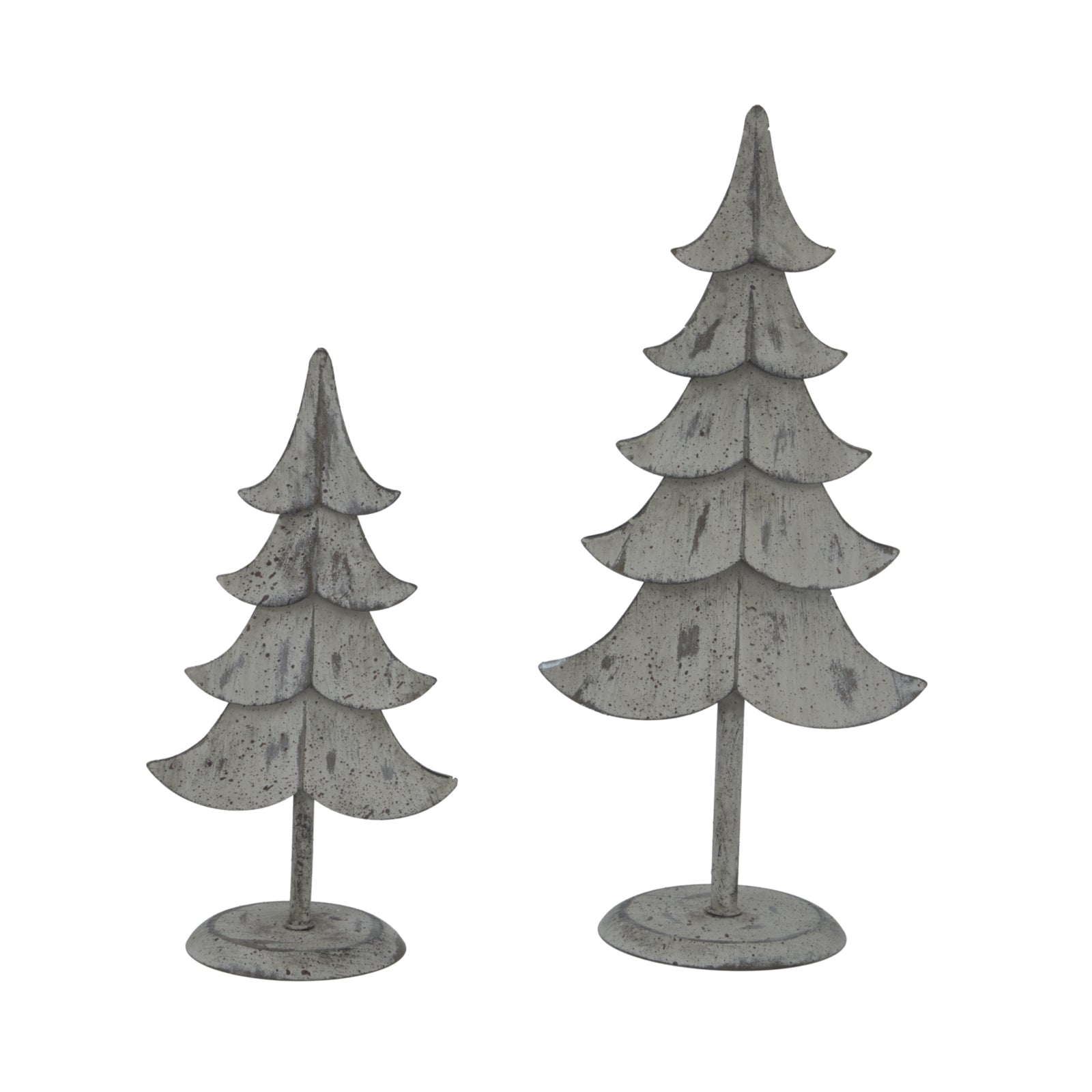 Large Rustic Metal Standing Tree