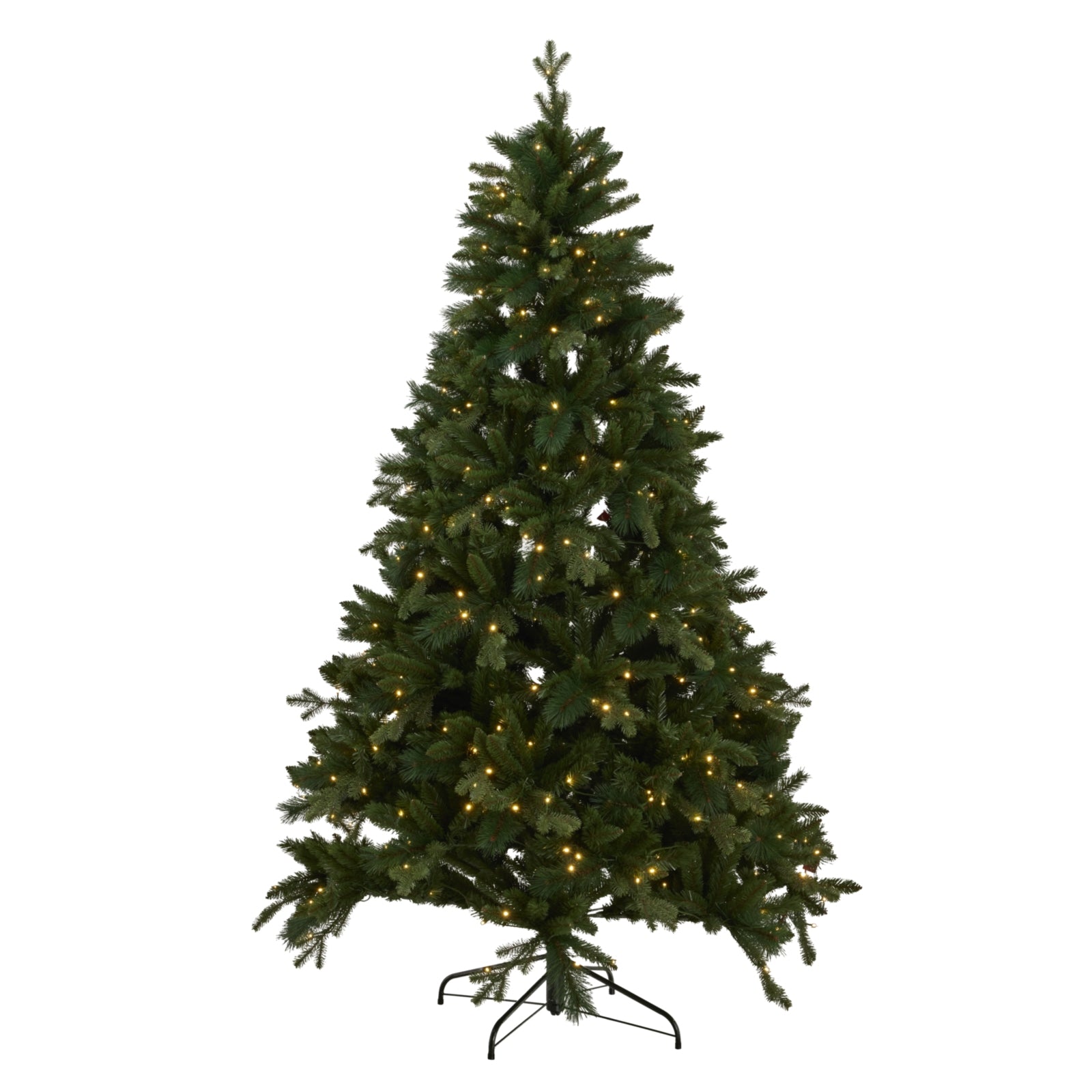 Green Forest Fir Pre-Lit 400L Led Christmas Tree – GRANDSTELLIS