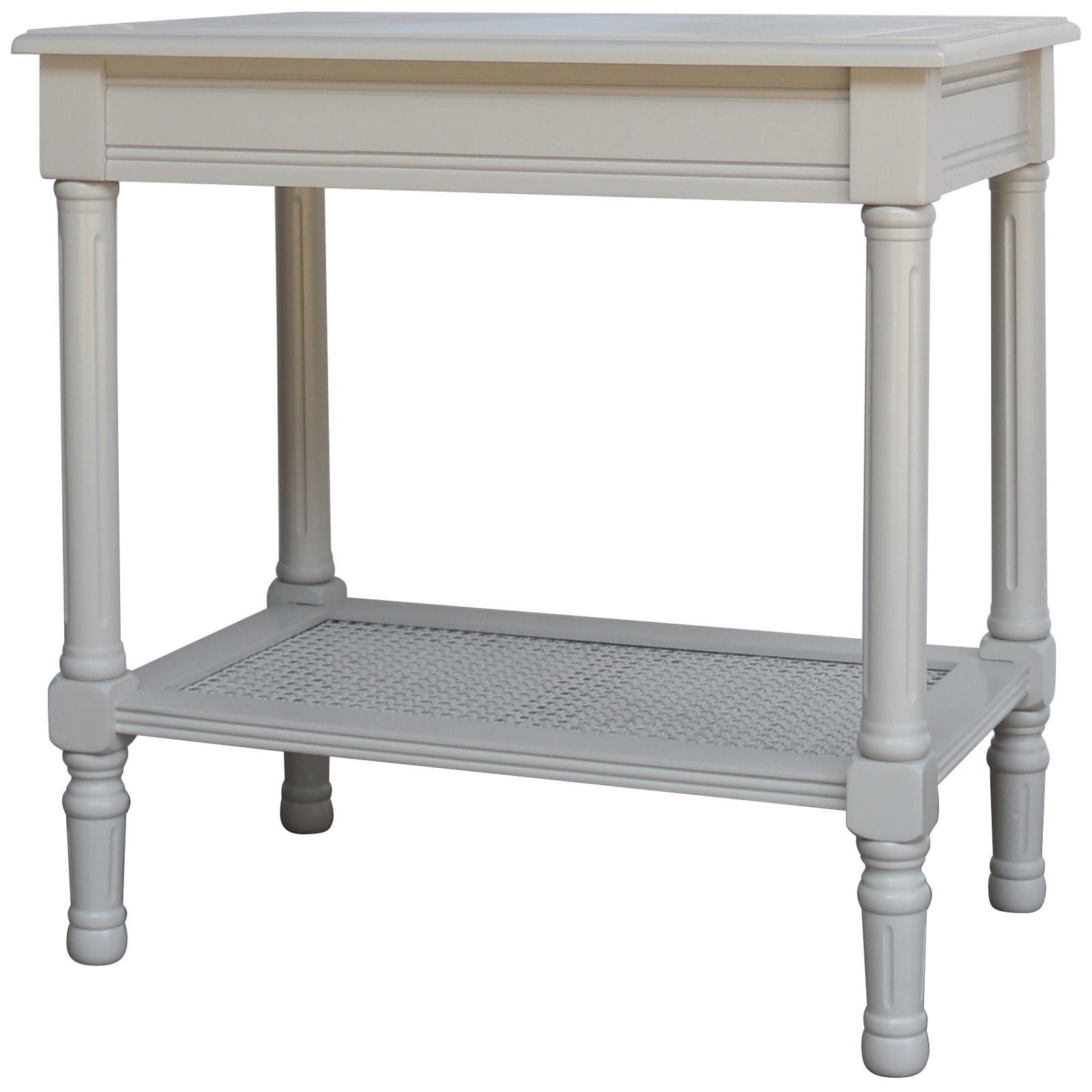 Belmont Rattan Collection Table – Natural Woven Rattan Accent Table