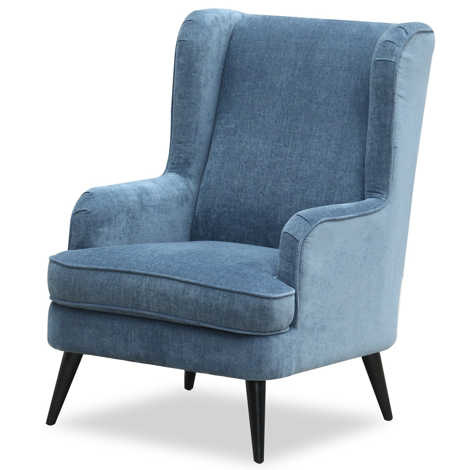 Vellis Wingback Armchair – High Back Upholstered Accent Chair