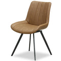 Malmo Tan Swivel Bar Stool – Tan Upholstered Kitchen Stool