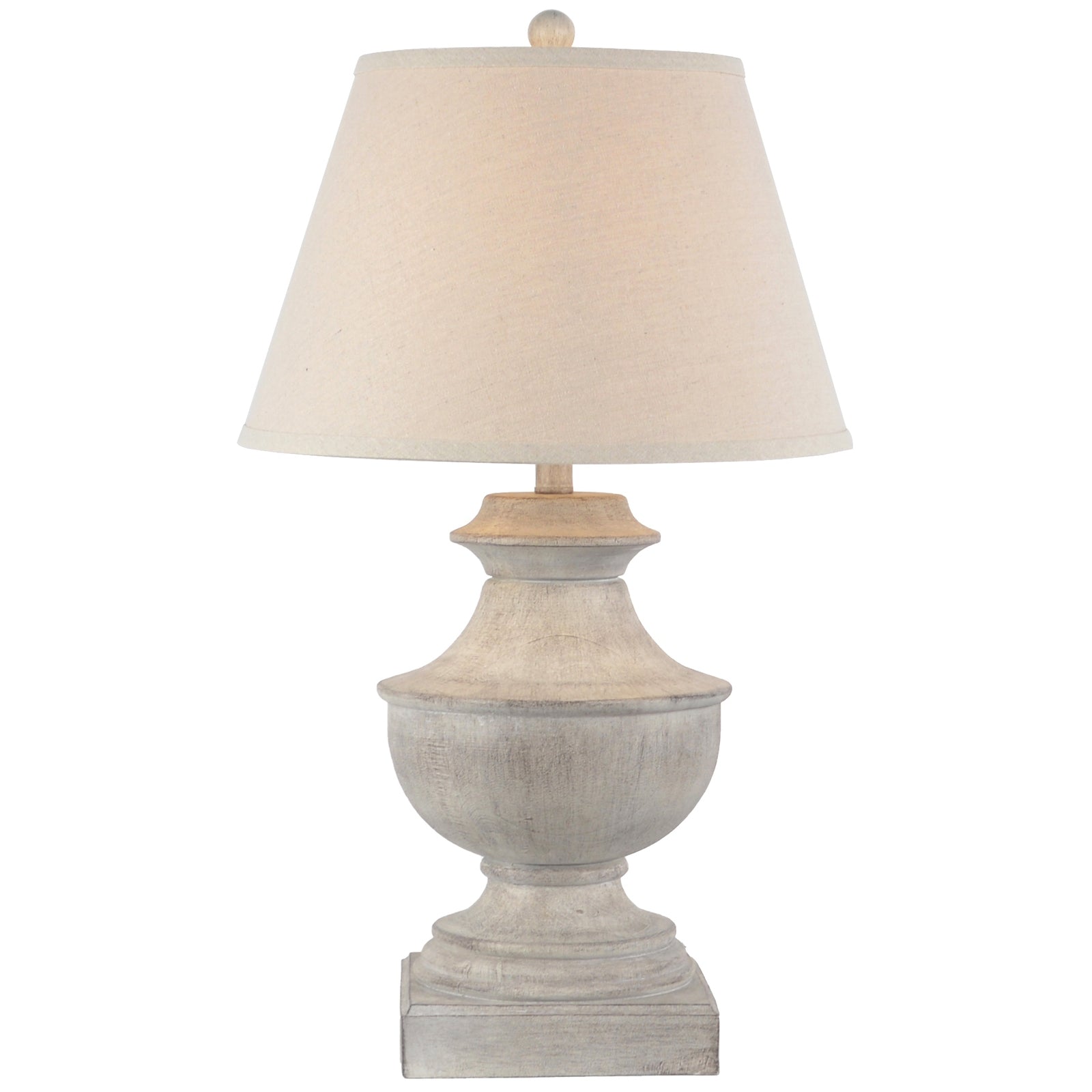 Montara Table Lamp – Warm-Toned Base with Linen Shade 66cm