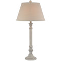 Liora Table Lamp – Neutral Linen Shade with Structured Base - 79cm