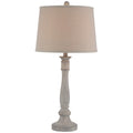 Elegant StellaTable Lamp With Linen Shade 74cm