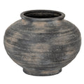 Marra Squat Vase – Rounded Ceramic Decorative Accent