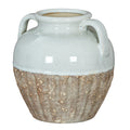 Medium Ceramic Vase – Rounded Body with Defined Neck