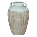 Large Amphora Vase – Tall Ceramic Vase with Textured Finish