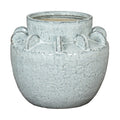 Dara Medium Hydria Vase – Ceramic Vase with Smooth Curves and Neutral Glaze