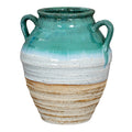 Fen Amphora Vase – Textured Ceramic Amphora with Soft Rounded Form