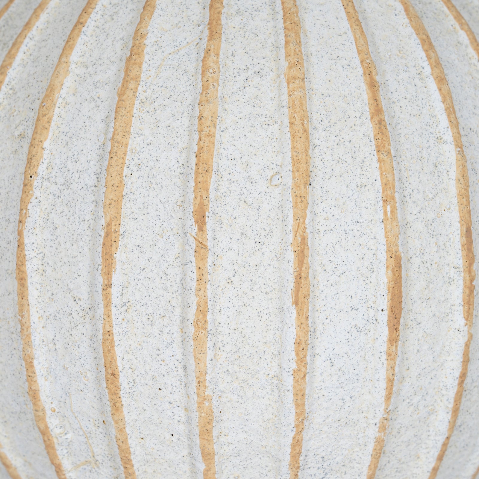 Grove Medium Decorative Ball- 15cm Ribbed Sculptural Accent