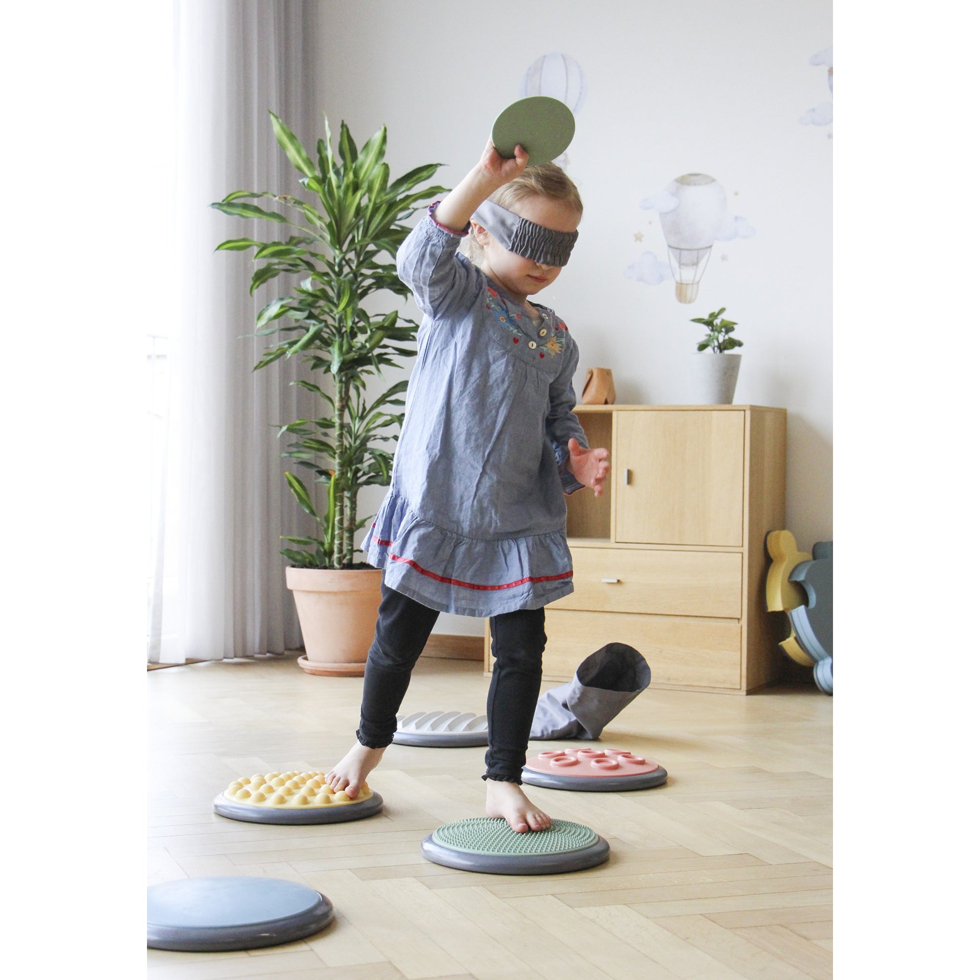 Gonge Tactile Discs Set – Sensory Play Discs for Hands and Feet, 10 Pieces