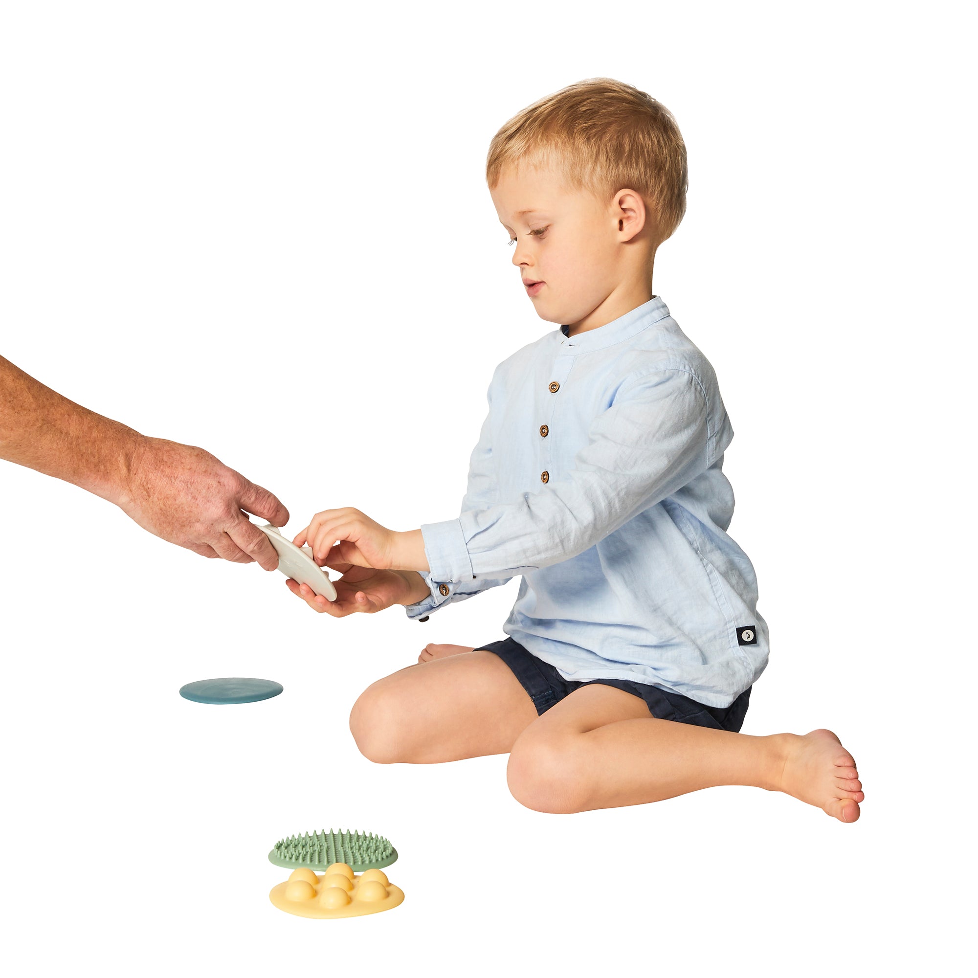 Gonge Tactile Discs Set – Sensory Play Discs for Hands and Feet, 10 Pieces