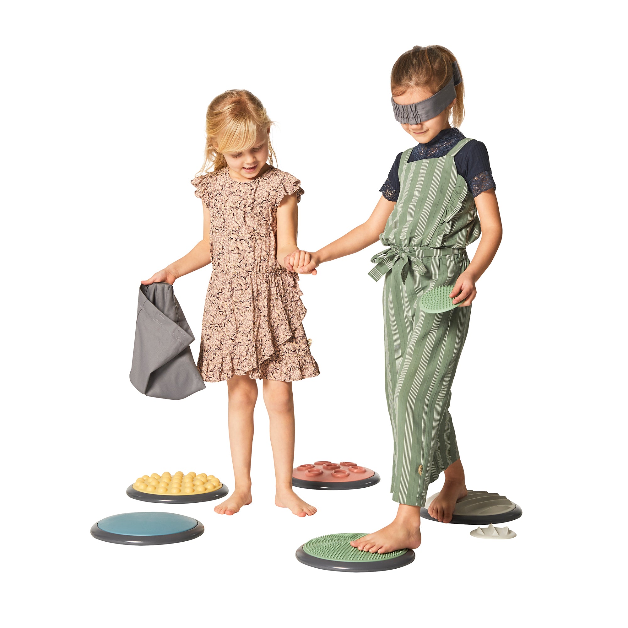 Gonge Tactile Discs Set – Sensory Play Discs for Hands and Feet, 10 Pieces