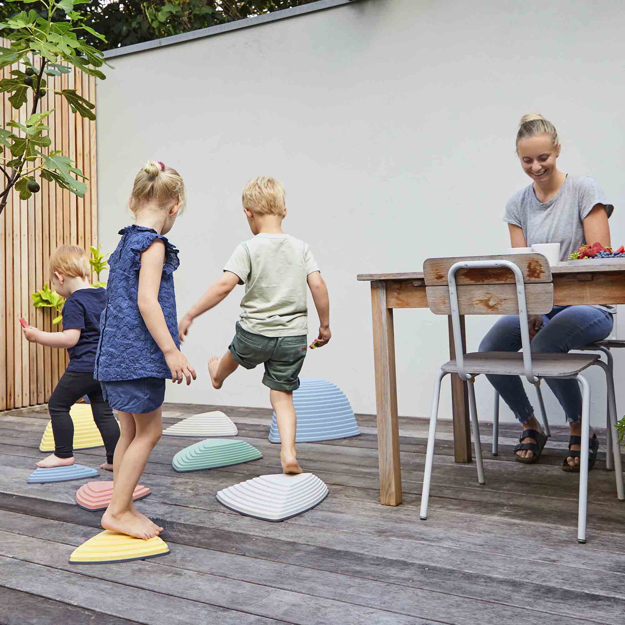 Gonge River Stones – Balance and Coordination Stepping Stones Set of 6