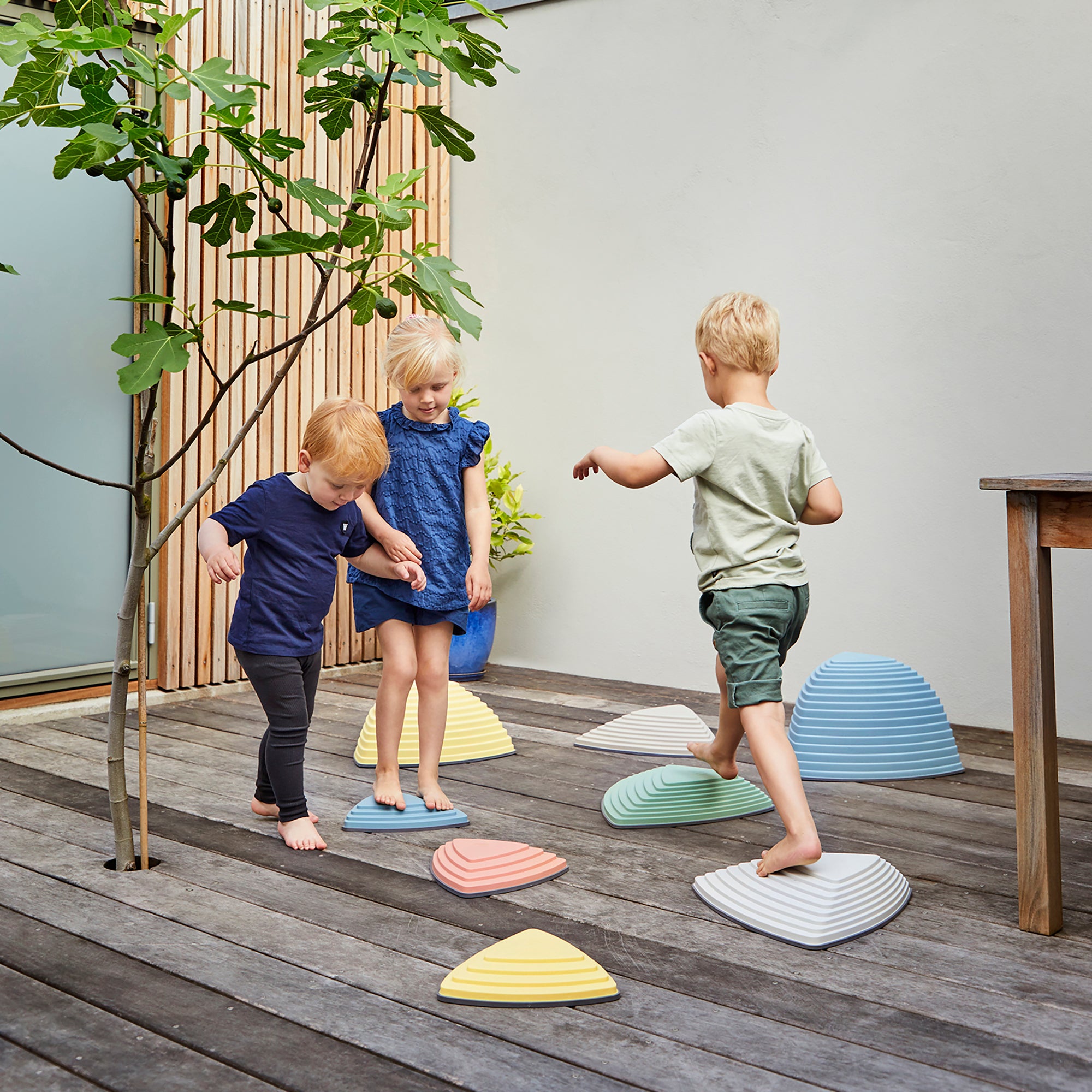 Gonge River Stones – Balance and Coordination Stepping Stones Set of 6