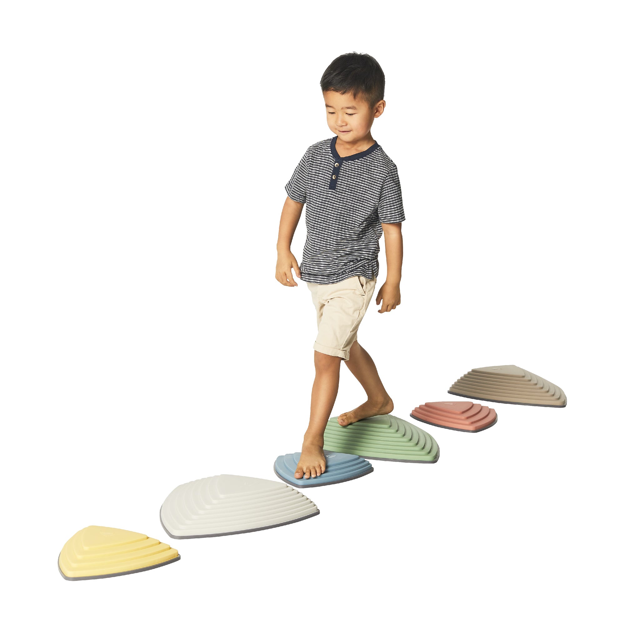 Gonge River Stones – Balance and Coordination Stepping Stones Set of 6