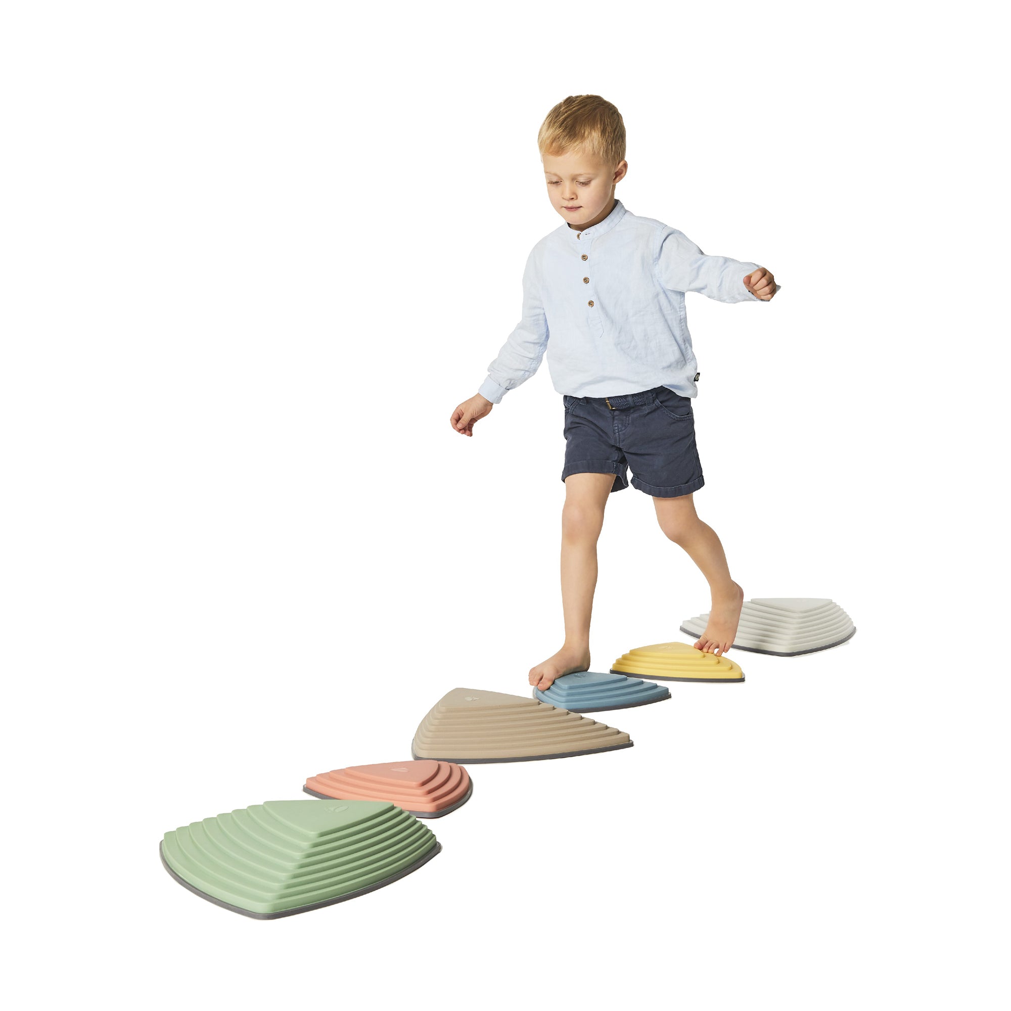 Gonge River Stones – Balance and Coordination Stepping Stones Set of 6