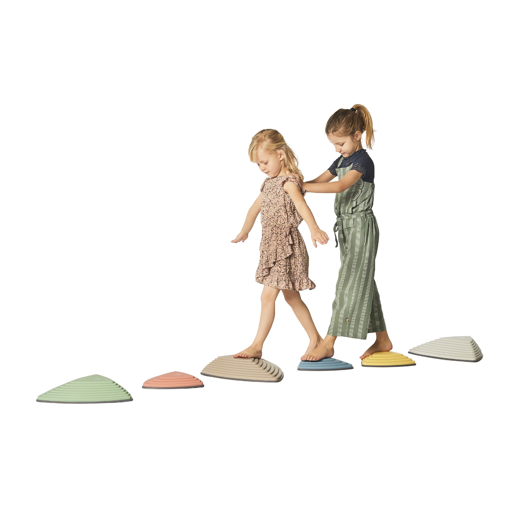 Gonge River Stones – Balance and Coordination Stepping Stones Set of 6