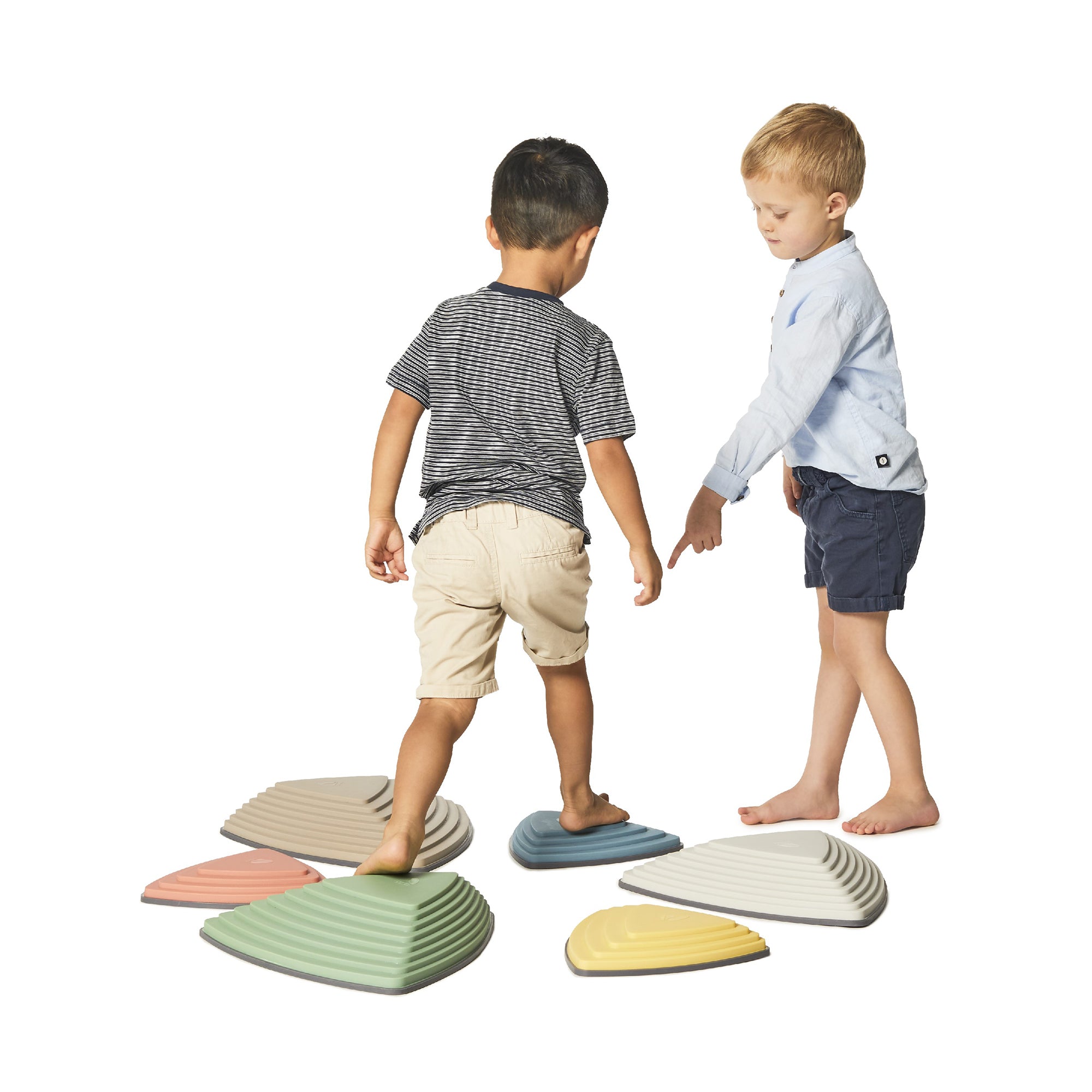 Gonge River Stones – Balance and Coordination Stepping Stones Set of 6