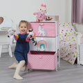 Unicorn 3 Drawer Storage Chest – Kids Magical Toy Organiser with Removable Drawers